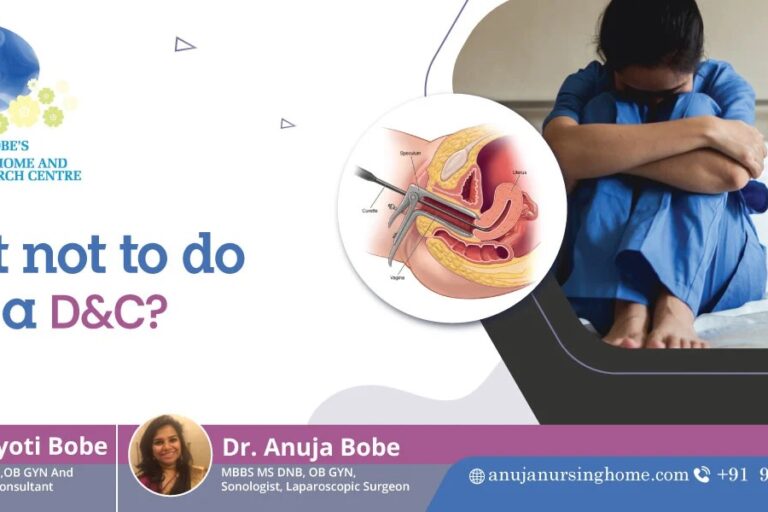 What not to do after a D&C